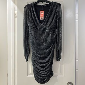 boohoo chainmail dress
